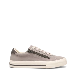 Taos Footwear Canvas|White*Z Soul Grey/Graphite Distressed