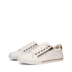 Taos Footwear Canvas|White*Z Soul White/Golden Tan
