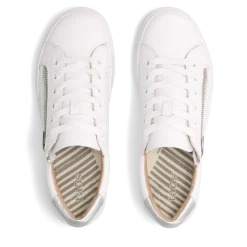 Taos Footwear White*Z Soul Lux White/Silver